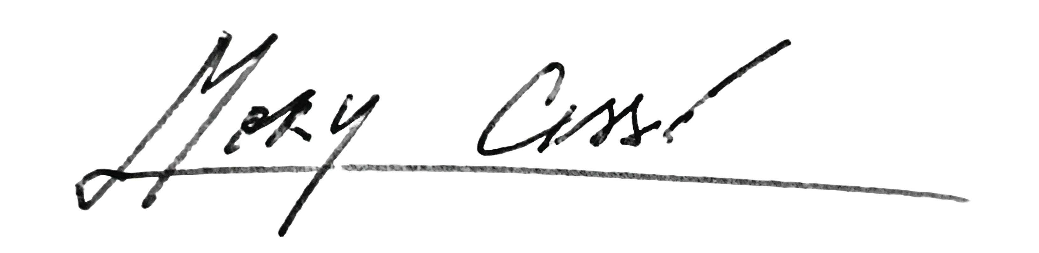 MORY CISSE Signature